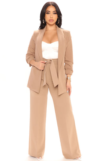 The Celine Blazer Taupe Fashion Nova Jackets Coats