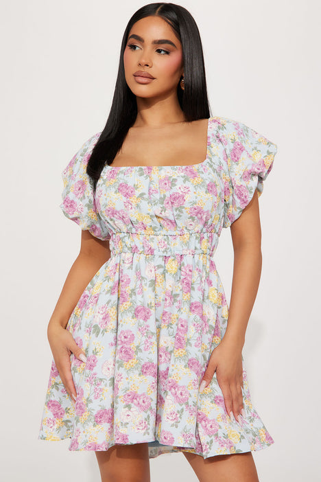 Fashion nova on sale flower dress