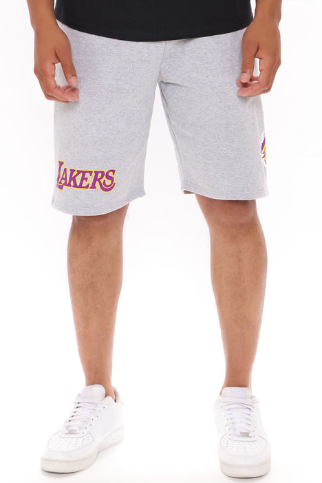 lakers shorts mens