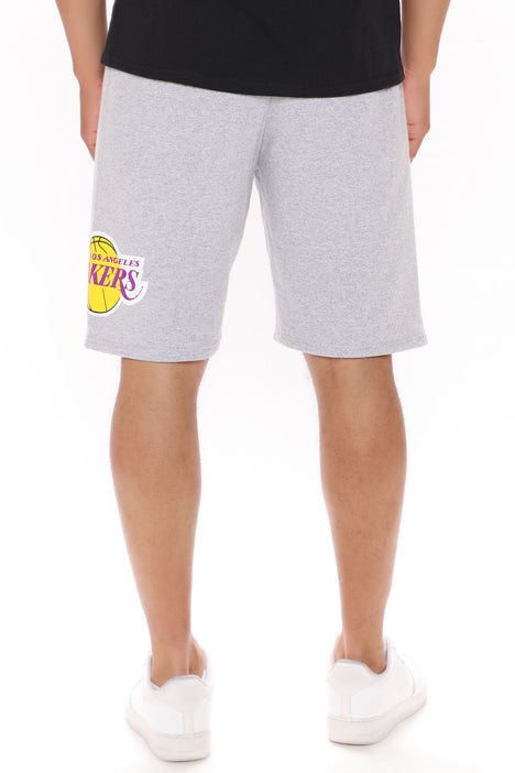 Lakers grey shorts sales