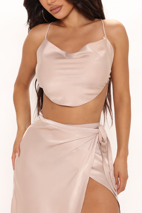 Silk skirt fashion nova online