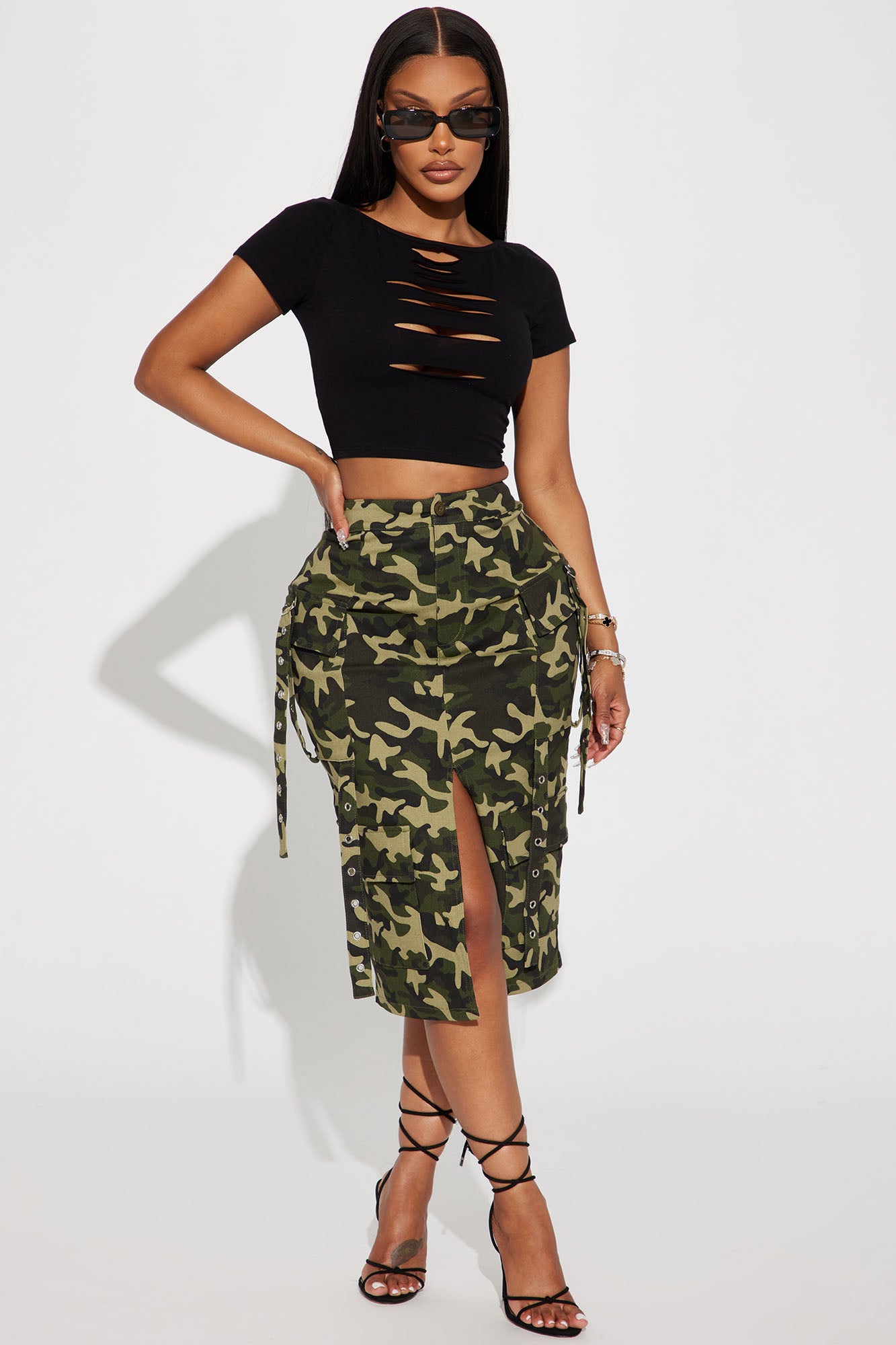 Camo weekender skirt outlet