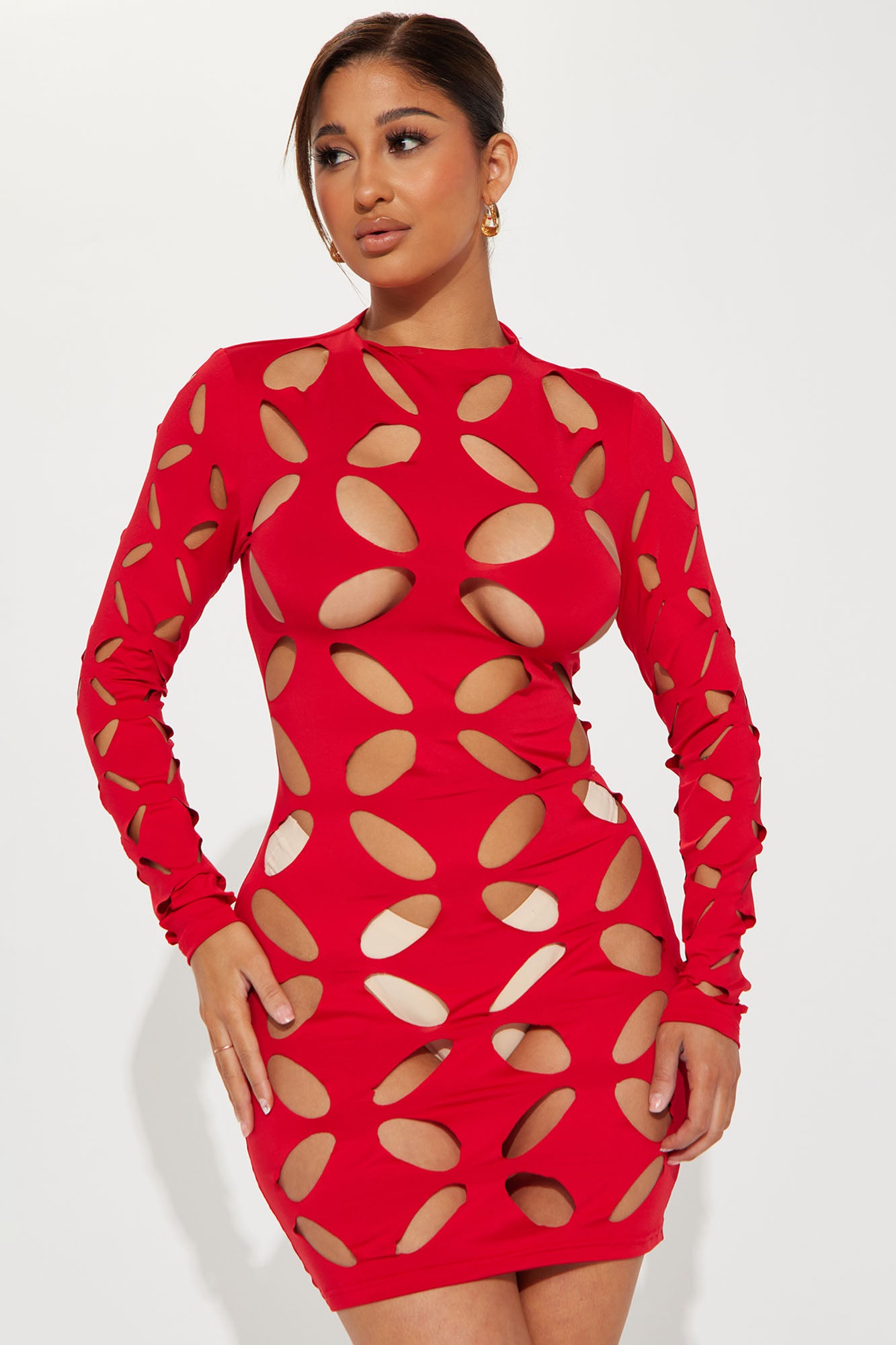 Latest Scandal Mini Dress Red Fashion Nova Dresses Fashion Nova