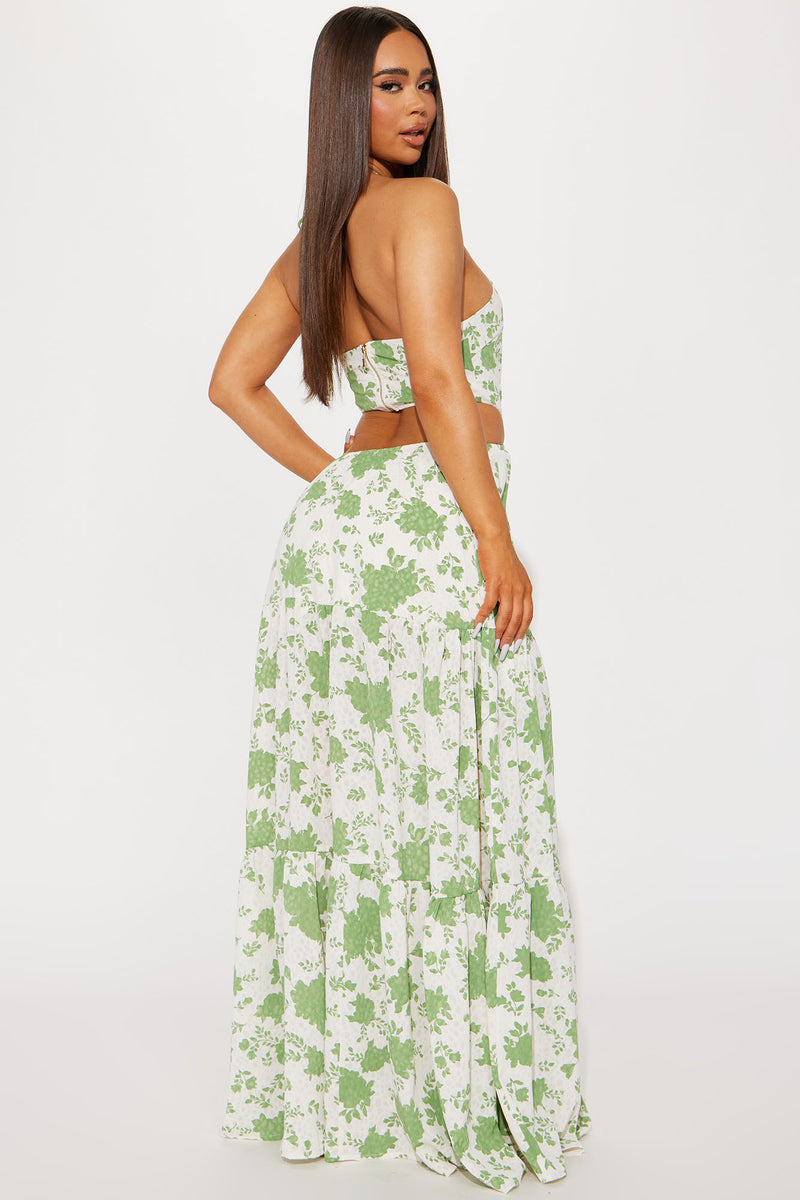 Pocket Of Sunshine Maxi Dress - Green/combo | Fashion Nova, Dresses ...