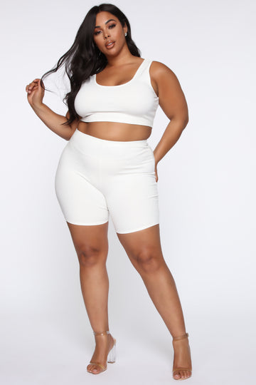 Rainbow plus cheap size biker shorts