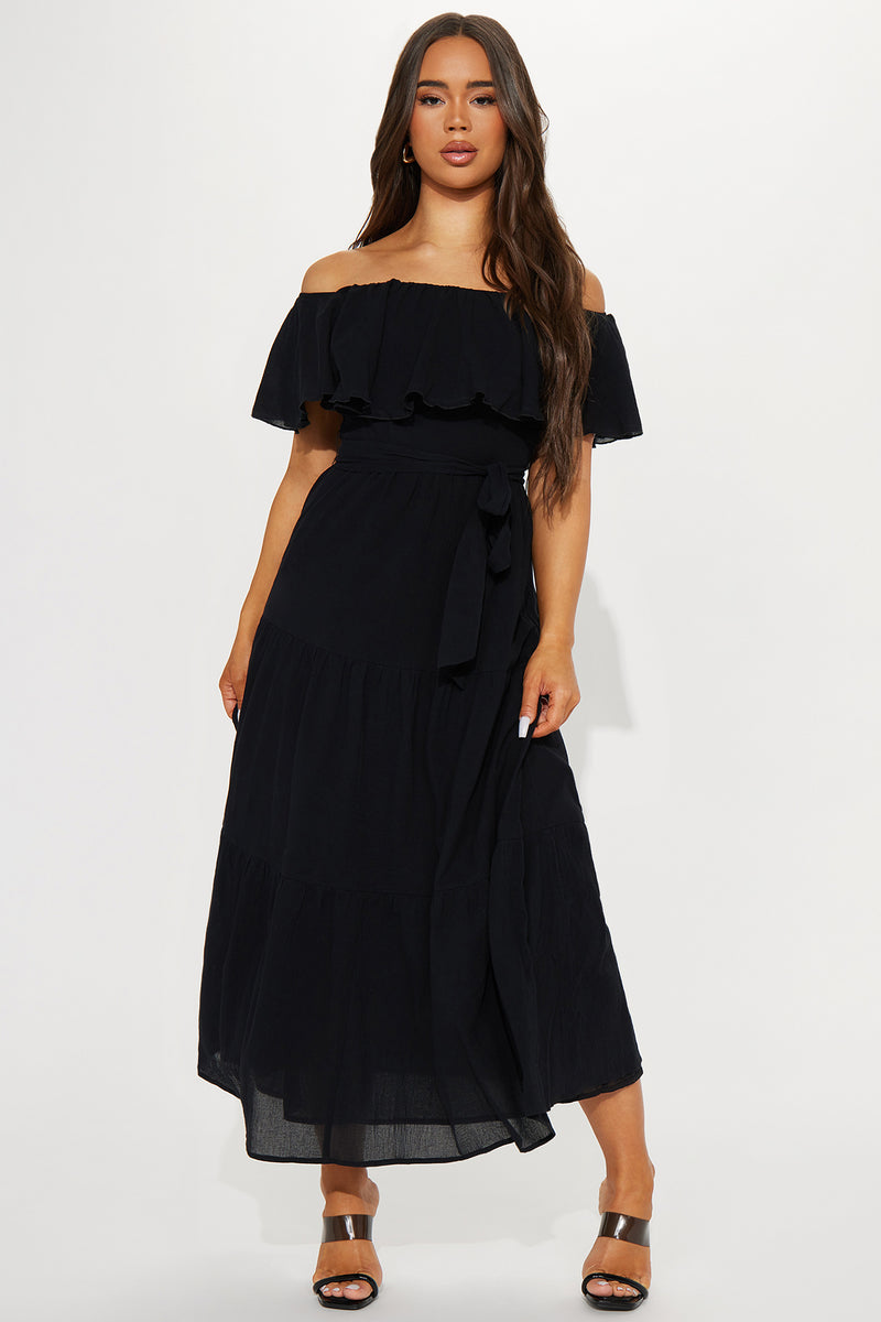 Sirenna Maxi Dress - Black | Fashion Nova, Dresses | Fashion Nova