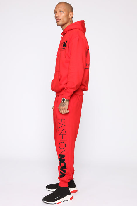 Fashion nova sale red hoodie