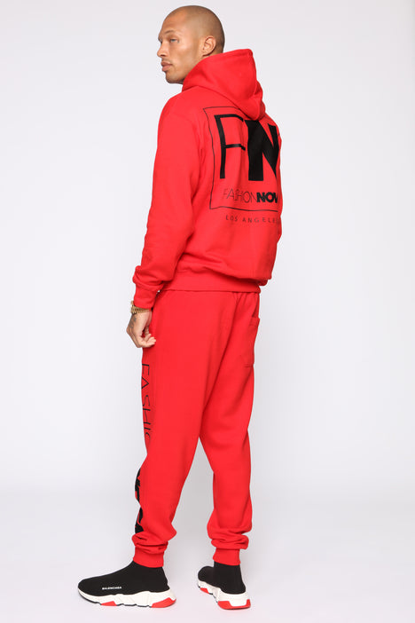 FN Jogger Red Black
