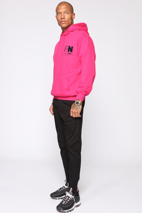 Fashion nova cheap pink hoodie