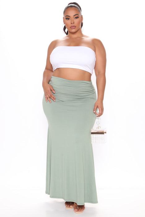 CHEESECLOTH CIRCLE CUT MAXI SKIRT  PINK TALL  Bricks and Stitches