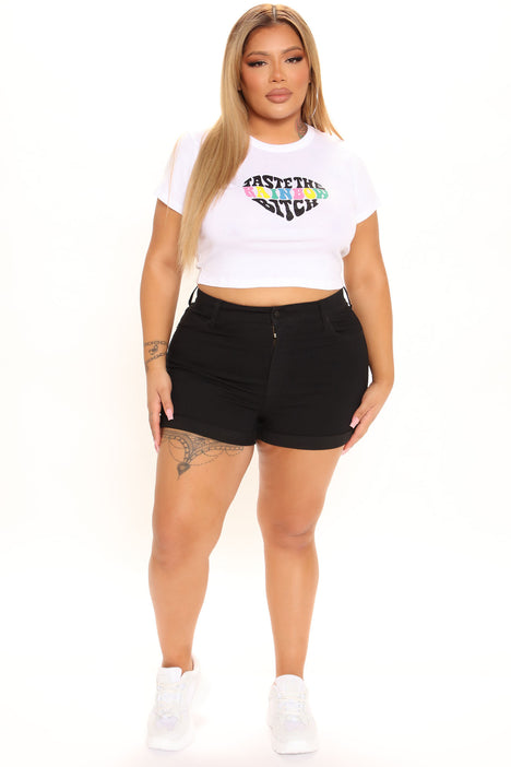 Carter denim shorts outlet fashion nova