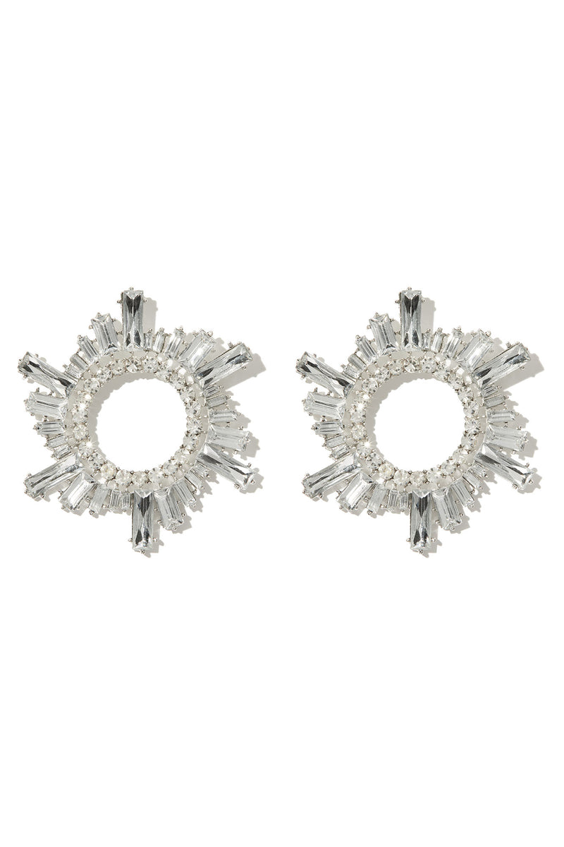 Dazzling Firework Earrings - Clear/Silver | Fashion Nova, Jewelry ...