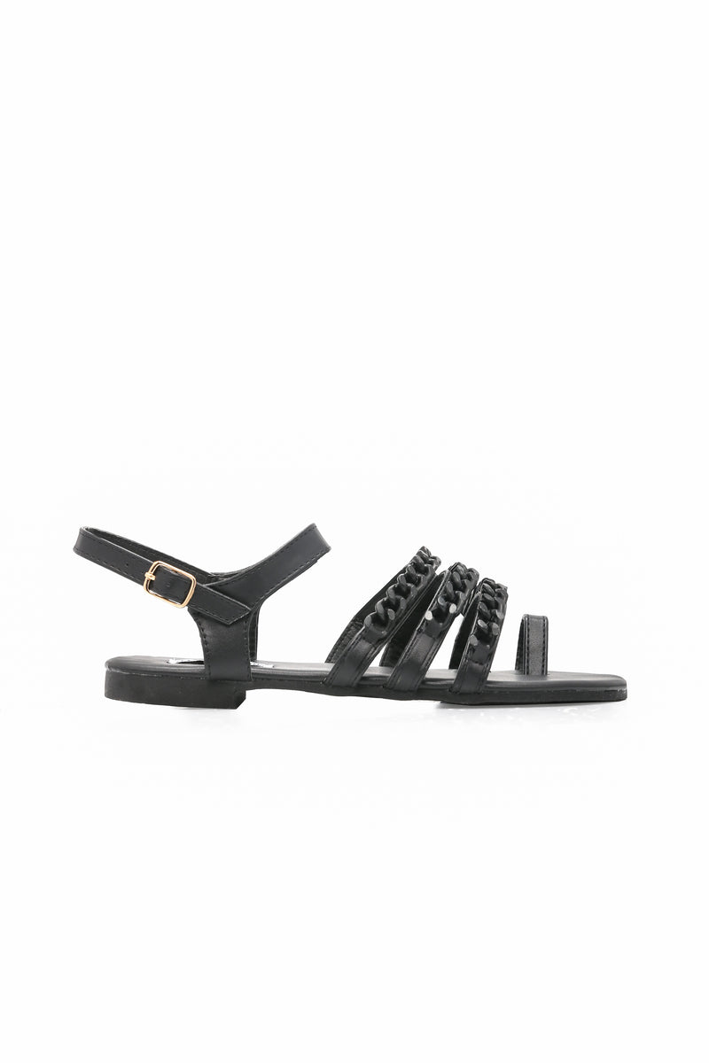 Lock and Key Sandals - Black | Fashion Nova, Shoes | Fashion Nova