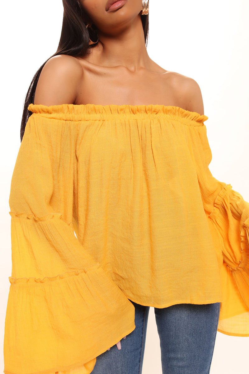 Dionne Off Shoulder Top Honey Fashion Nova, Shirts & Blouses