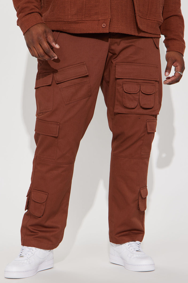 On So Many Levels Cargo Pants - Brown | Fashion Nova, Mens Pants ...