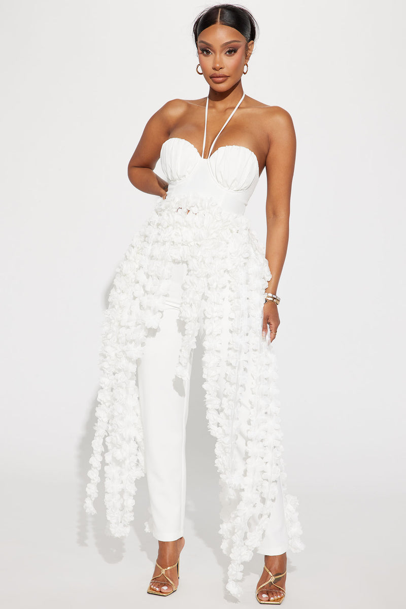 Just As Dreamy As You Pant Set - White | Fashion Nova, Matching Sets ...