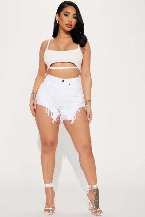 Fashion nova best sale plus shorts