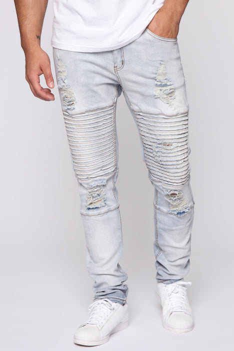 Biker jeans fashion nova 2025