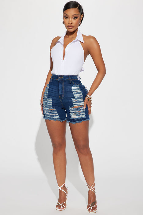 Short jeans online fashion nova
