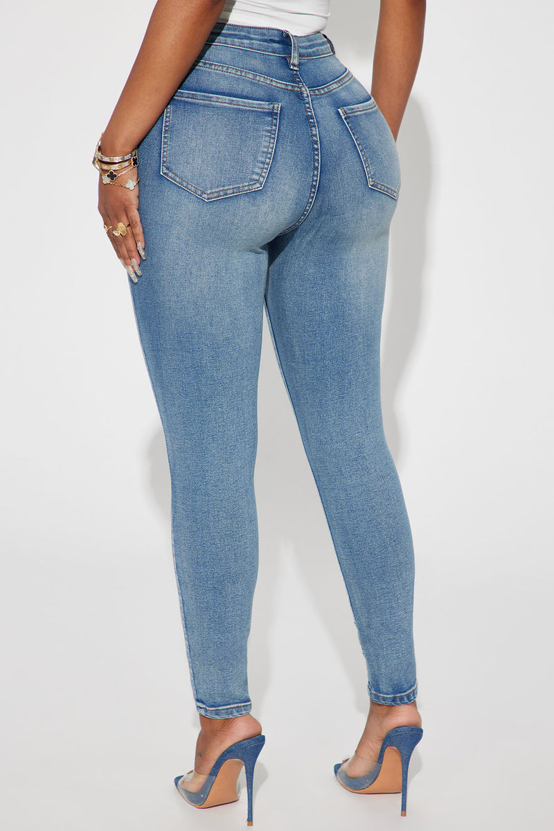 Gemma High Rise Stretch Skinny Jeans - Vintage Wash | Fashion Nova ...