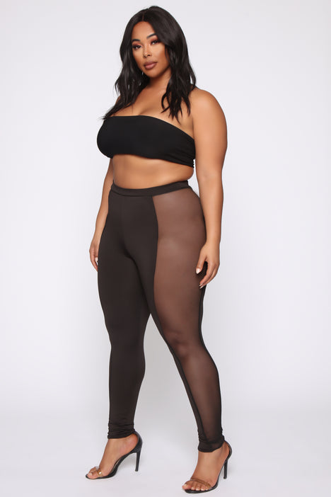 Fashion nova on sale leggings plus size