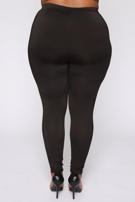 Celena Mesh Leggings Black Fashion Nova Leggings Fashion Nova