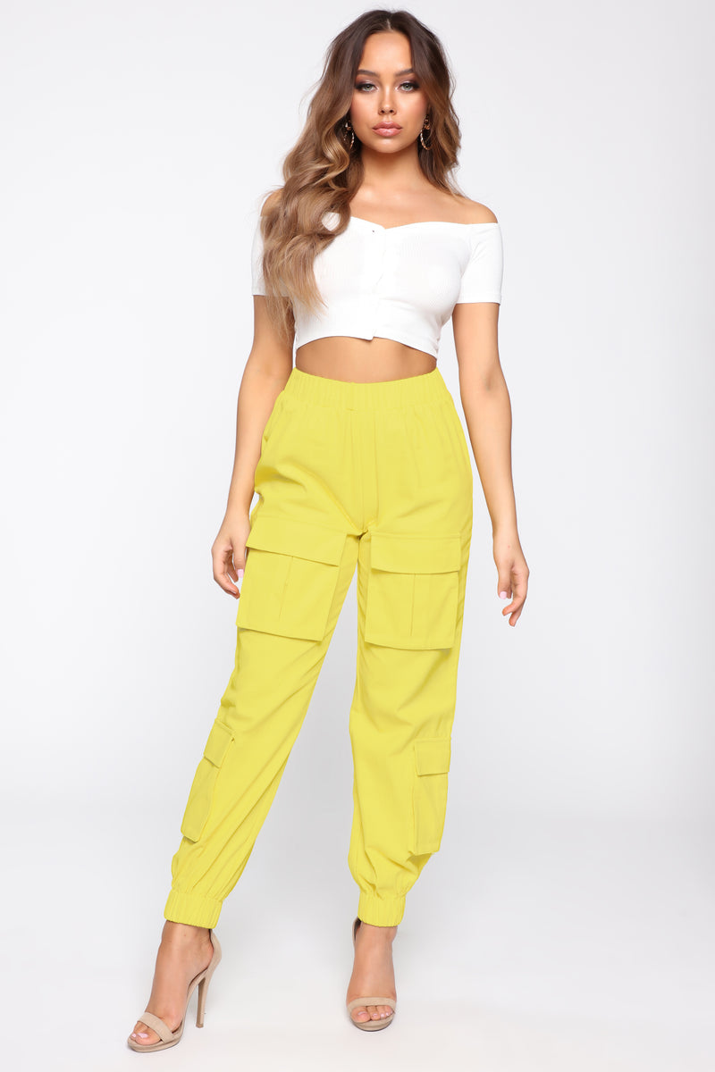 New Moves Cargo Pants - Yellow | Fashion Nova, Pants | Fashion Nova