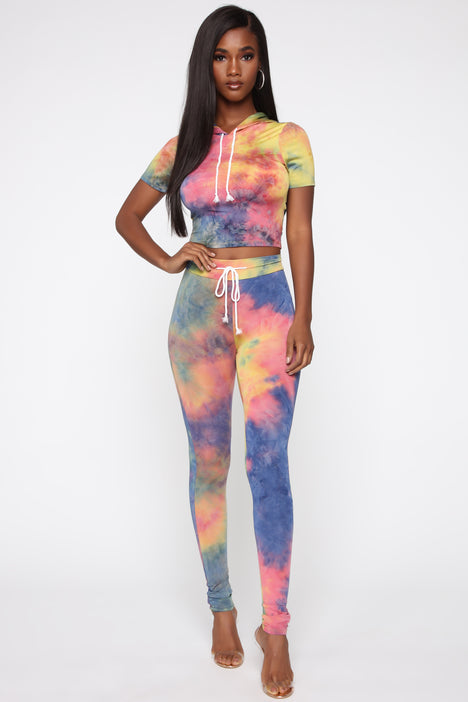 Tie dye joggers fashion nova shop