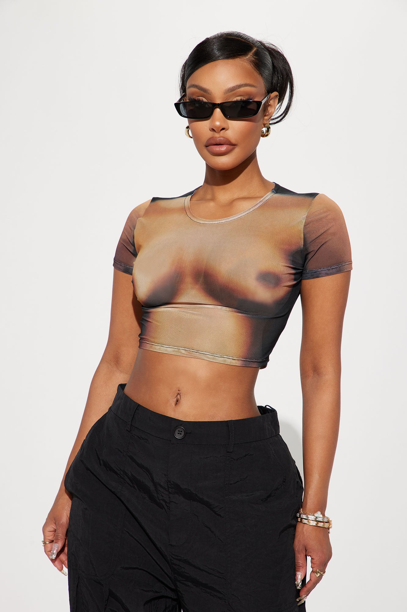 Lust For You Mesh Top Black Fashion Nova Knit Tops Fashion Nova