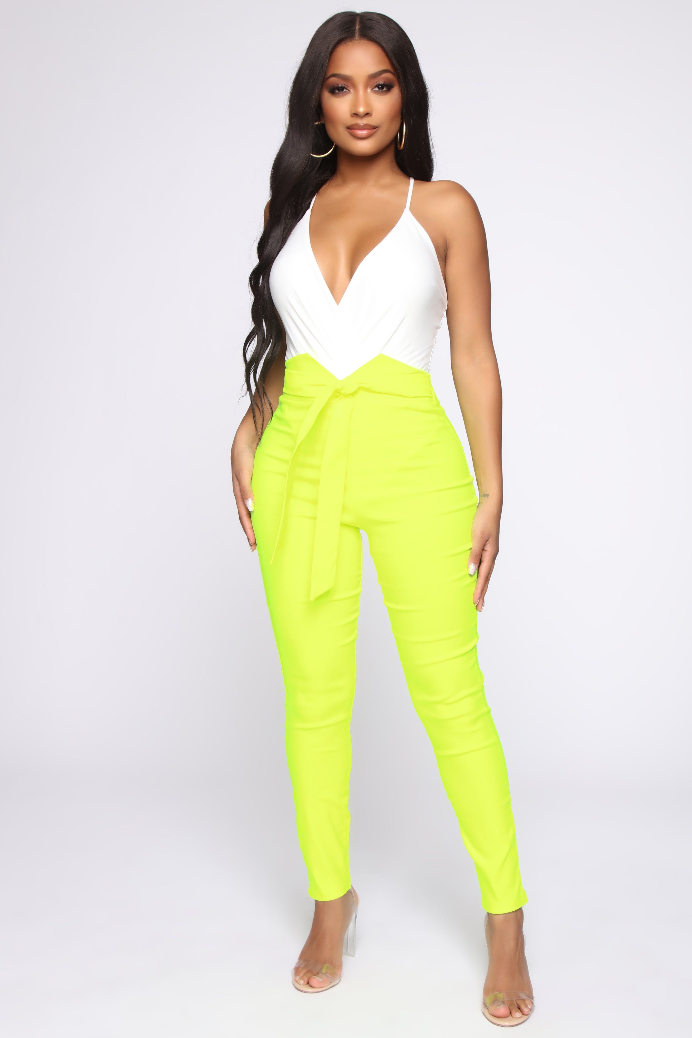 Fashion nova knot your girl pants sale