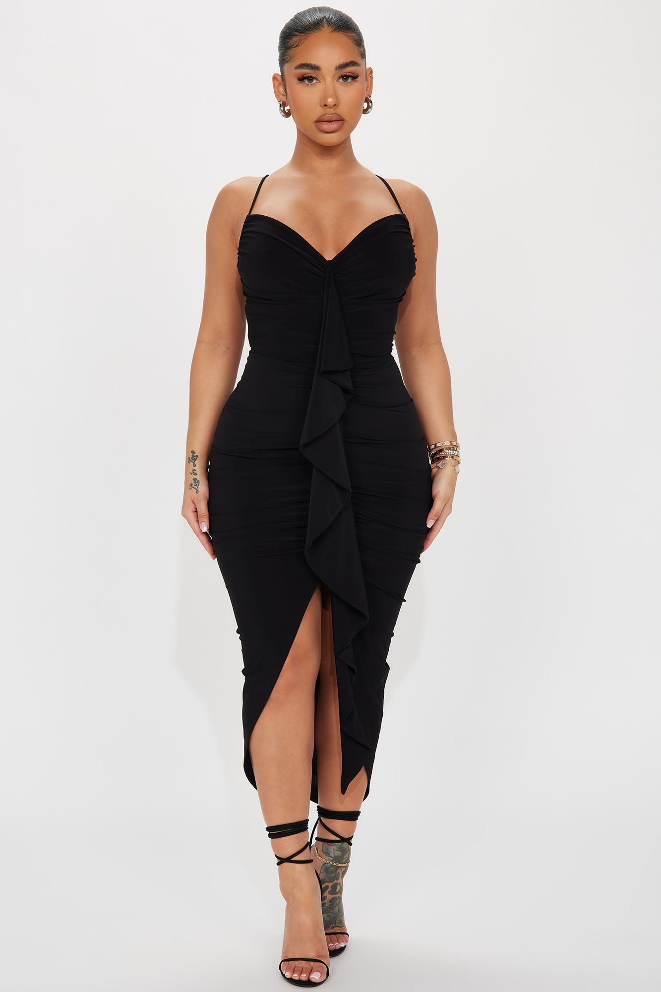 Uo gloria 2025 midi wrap dress