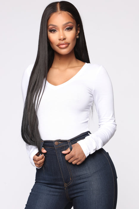 White new arrivals fashion tops