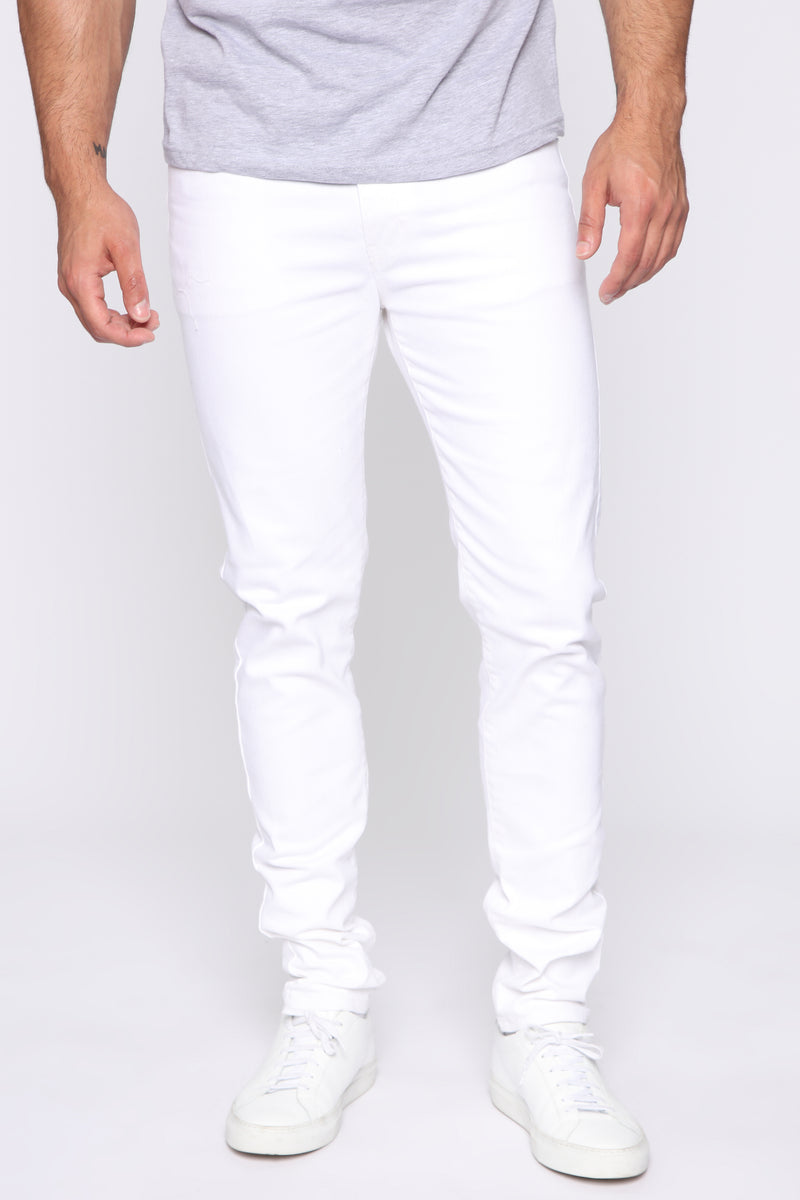 Fashion Nova Men Skinny Jeans 2026.Terrence Skinny Jean - White | Fashion Nova, Mens Jeans | Fashion Nova