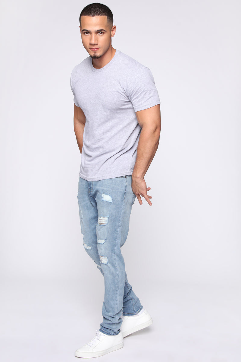 Rocky Skinny Jeans - Denim | Fashion Nova, Mens Jeans | Fashion Nova