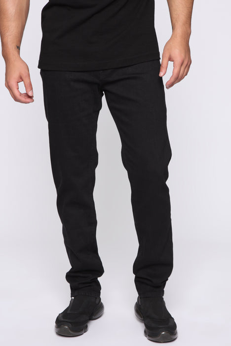 Mike Straight Jeans Black