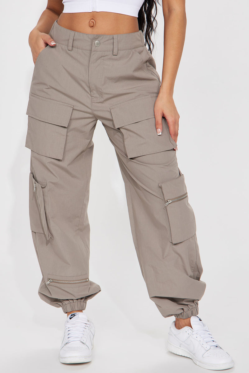 Better Off Cargo Jogger - Grey | Fashion Nova, Pants | Fashion Nova