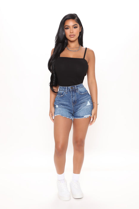 Denim shorts fashion nova new arrivals