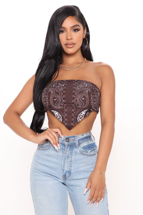 Bandana outfit fashion nova shop