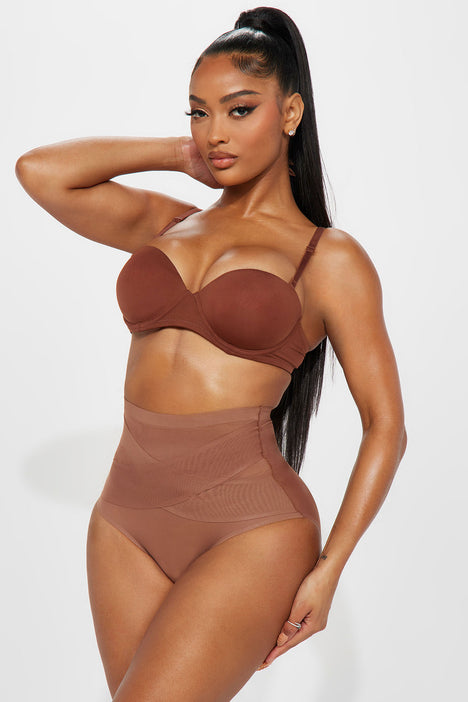 Exact Fit Power Mesh Shapewear Brief - Chocolate, Fashion Nova, Lingerie &  Sleepwear