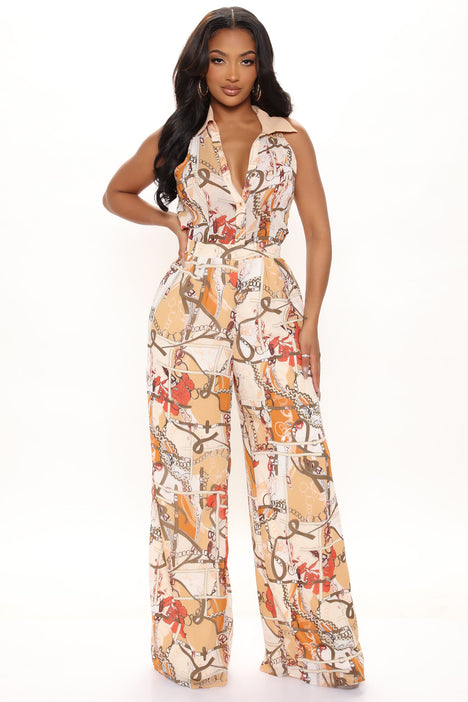 Fashion nova sales floral jumpsuit