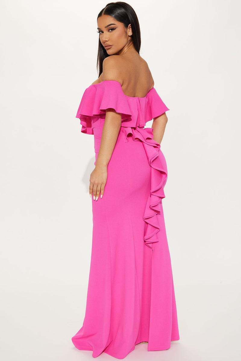The Evening Awaits Gown - Pink | Fashion Nova, Dresses | Fashion Nova