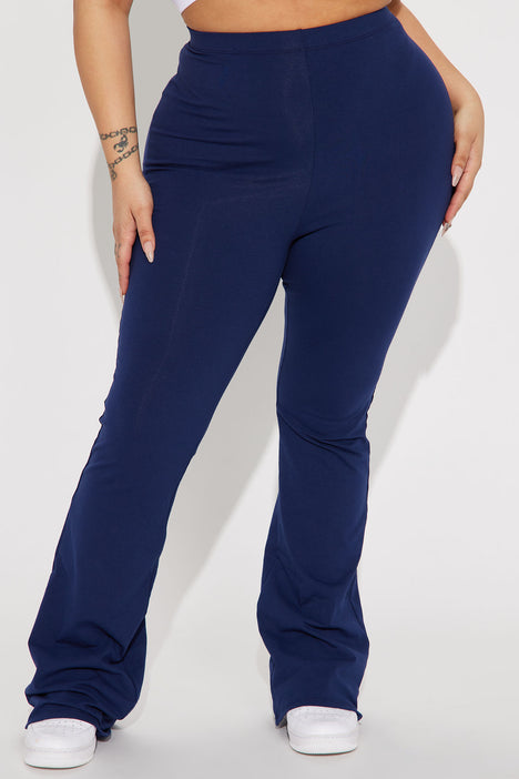 Calça cotton flare on sale