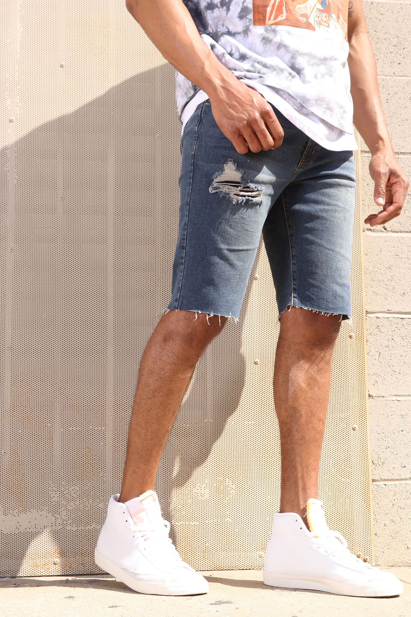 Earl top jeans shorts