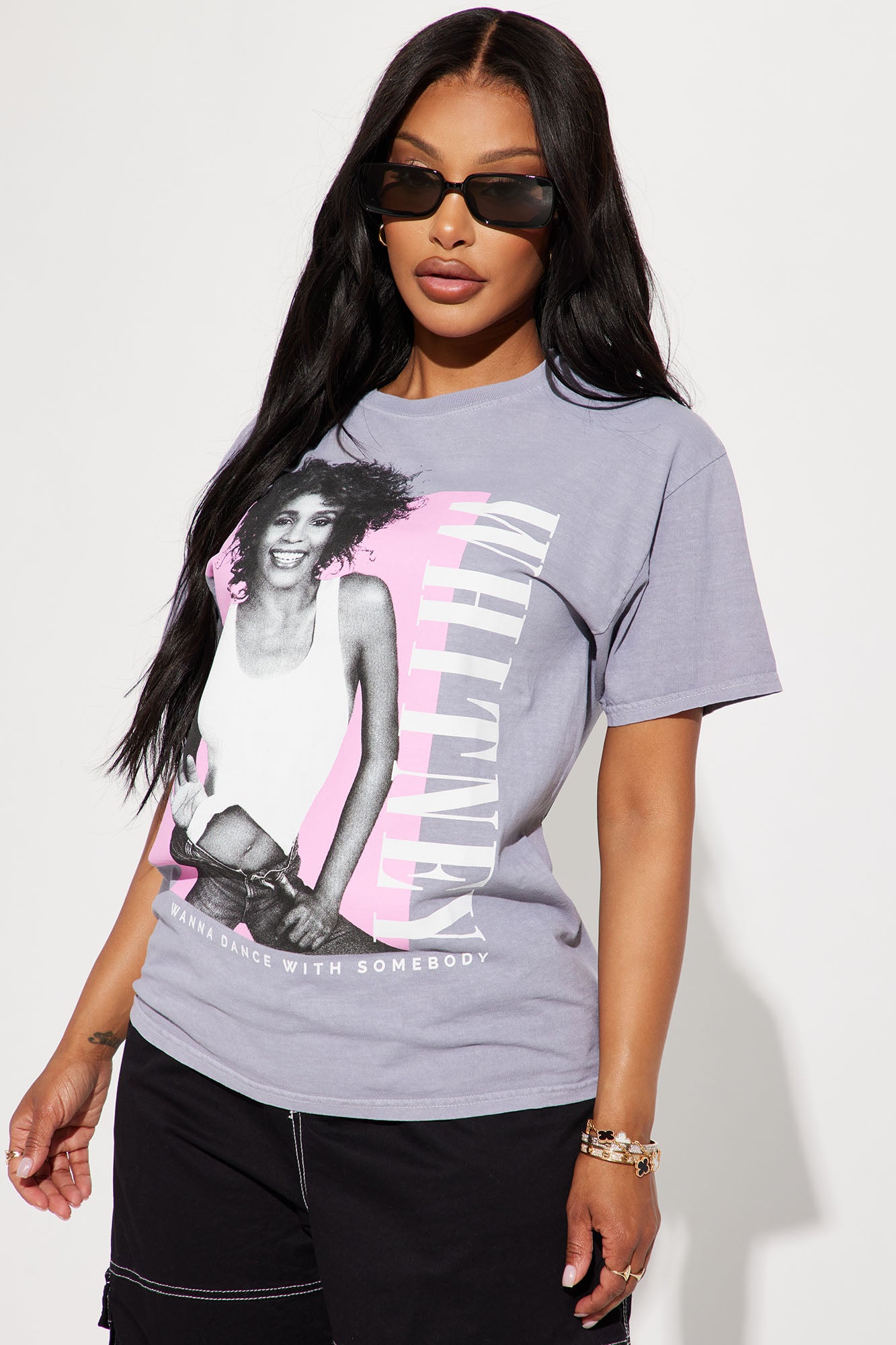 Whitney houston t shirt dress hotsell