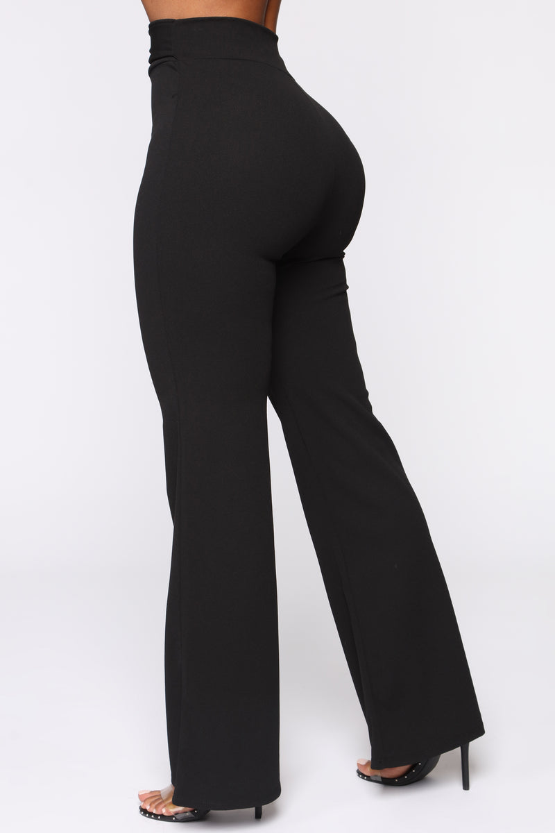 City Chic Waist Tie Pants - Black | Fashion Nova, Pants | Fashion Nova