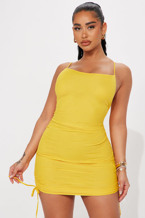 Gold mini dress fashion nova outlet