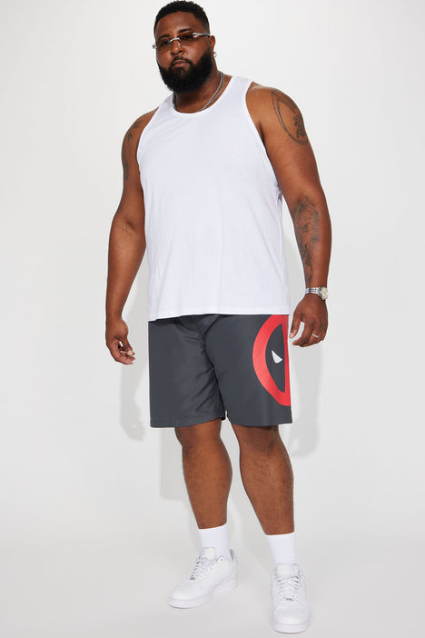 Deadpool swim trunks deals