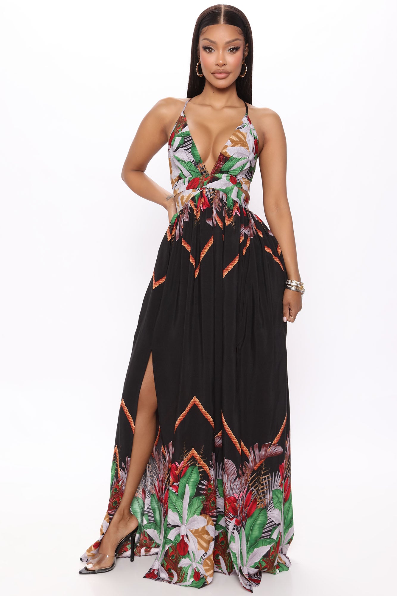 Sweet Loving Summer Dress Black combo