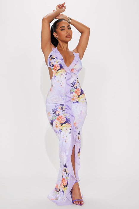 Fashion nova discount rose dress