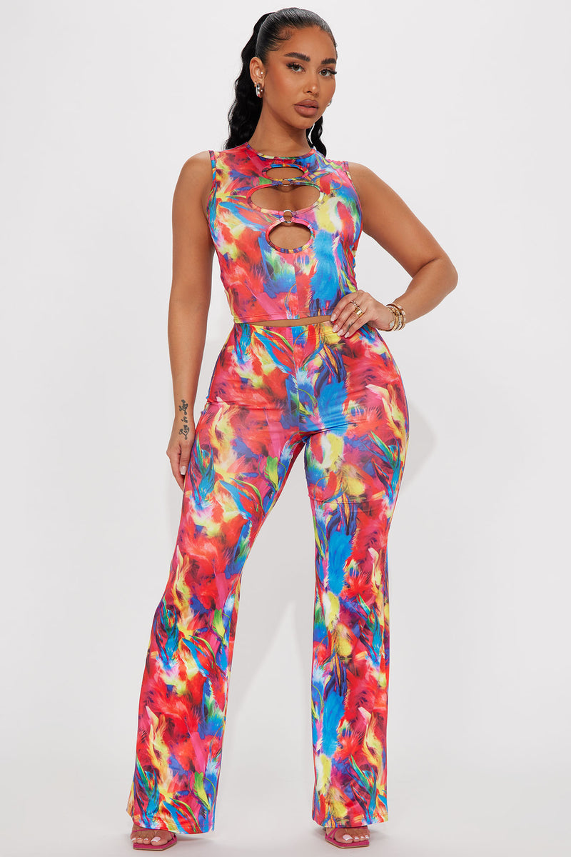 My True Colors Pant Set - Multi Color | Fashion Nova, Matching Sets ...